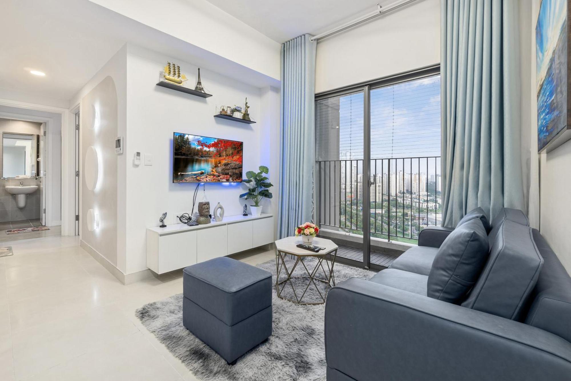 Cozy 2 Bedrooms Condo In T1 Masteri Thao Dien, Fully Furnished With Full Amenities Ciudad Ho Chi Minh  Exterior foto