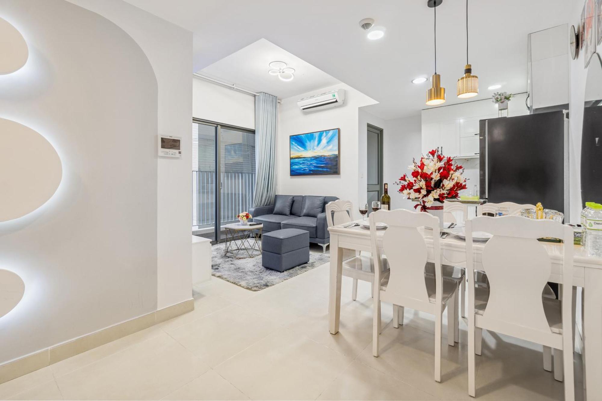Cozy 2 Bedrooms Condo In T1 Masteri Thao Dien, Fully Furnished With Full Amenities Ciudad Ho Chi Minh  Exterior foto