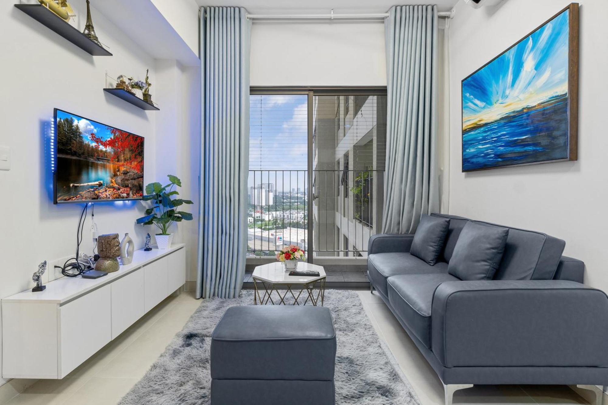 Cozy 2 Bedrooms Condo In T1 Masteri Thao Dien, Fully Furnished With Full Amenities Ciudad Ho Chi Minh  Exterior foto